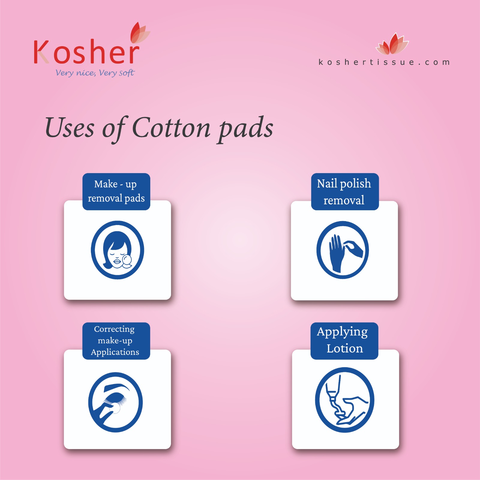 Uses of cotton pads